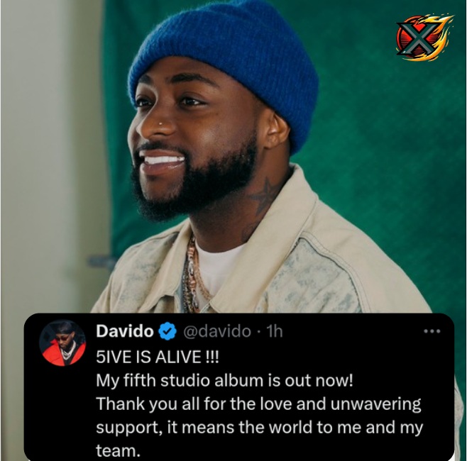 Davido’s “5IVE” is Alive: The Album That Swept Apple Music Like Lagos Rain