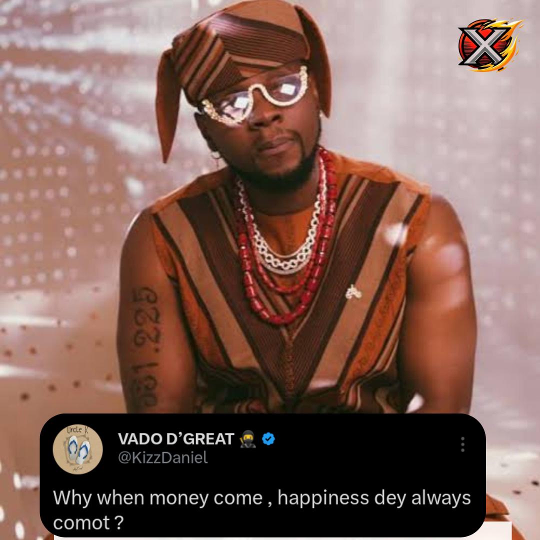 Kizz Daniel Sparks Debate on Money and Happiness with Viral X Post