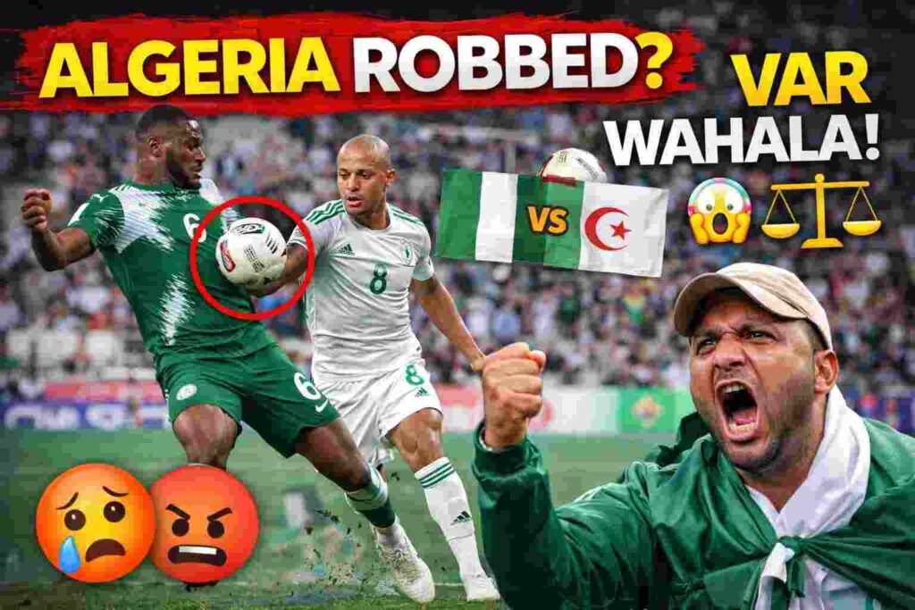 Robbed or Relax? Algeria Cries Penalty as Nigeria Casually Walks Into AFCON 2025 Semis