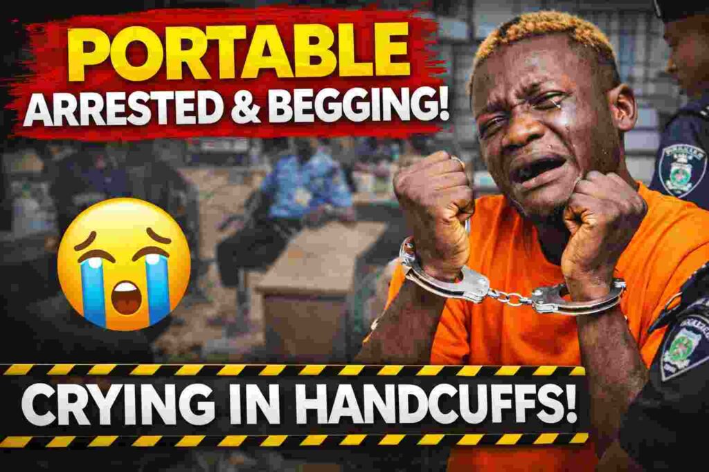 From Street King to Police Cell: Portable Breaks Down in Handcuffs, Begs for Mercy