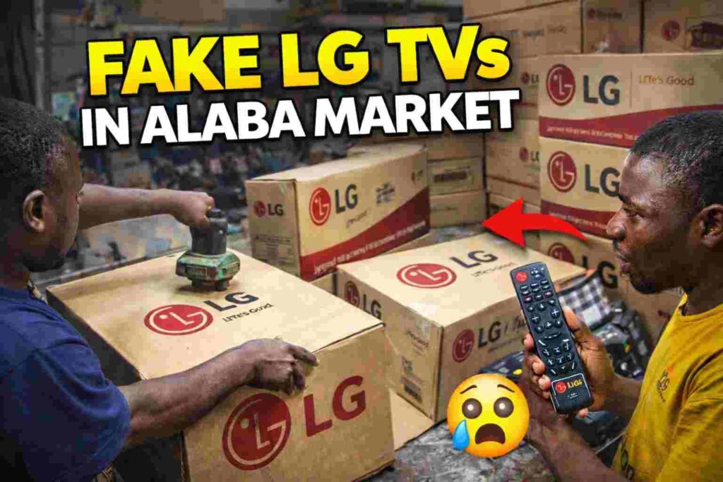 LG From Alaba? — Nigerians React as Fake TV Factory Gets Exposed Online‎
