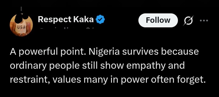 Nigeria rich vs poor argument