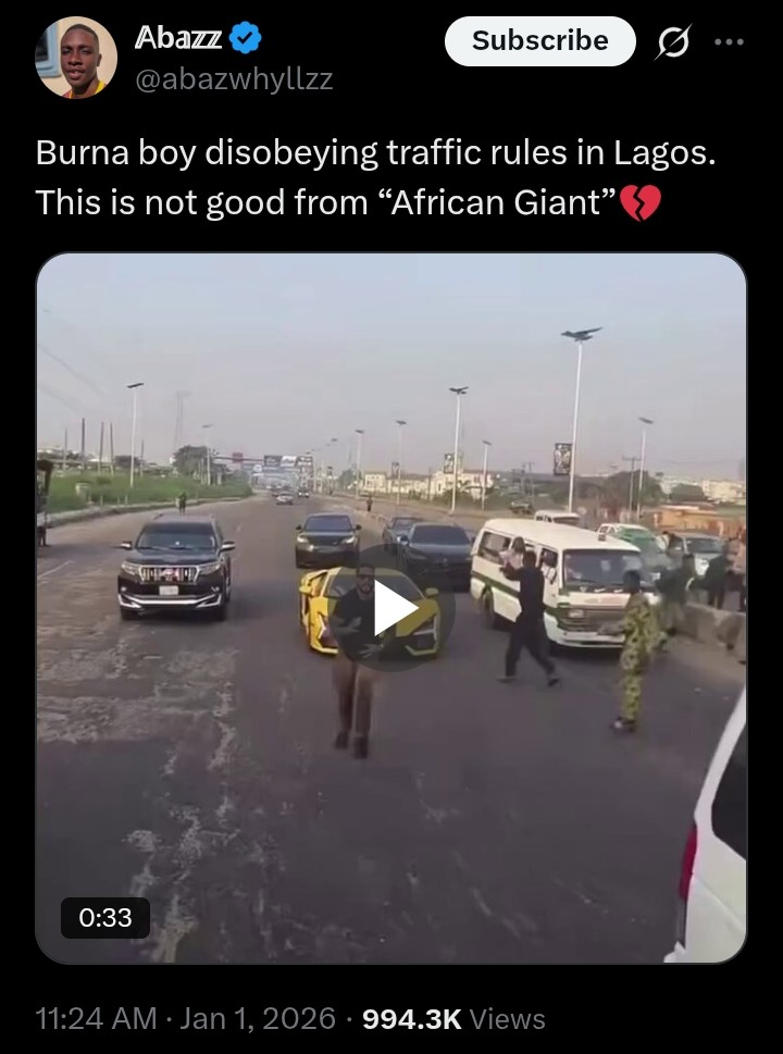 Lagos traffic rules debate