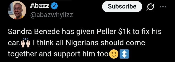 Sandra Benede Peller livestream