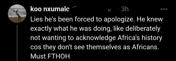 Amoura apology DR Congo fan