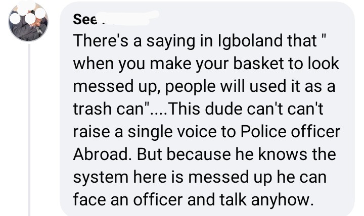 Nigerian police vs American TikToker