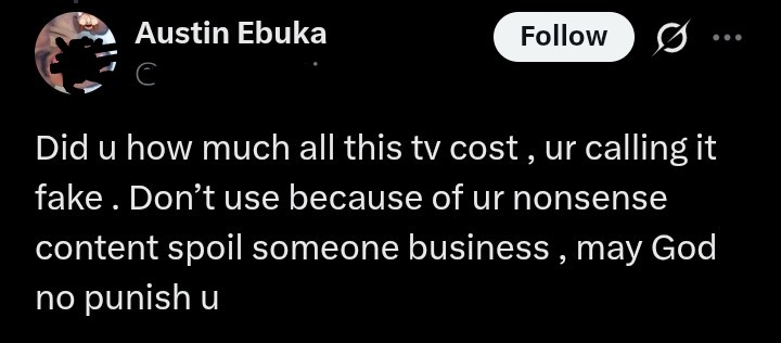 Alaba Market fake LG TV