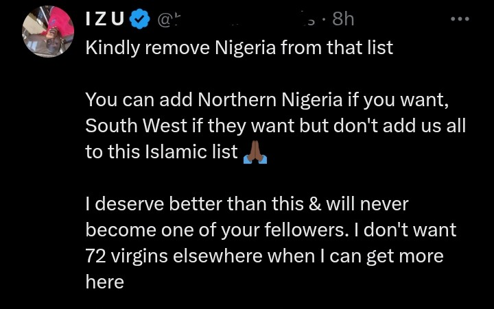 Nigeria flag pan-Islamic post