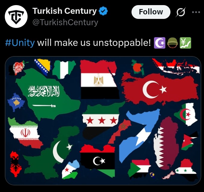 Nigeria flag pan-Islamic post