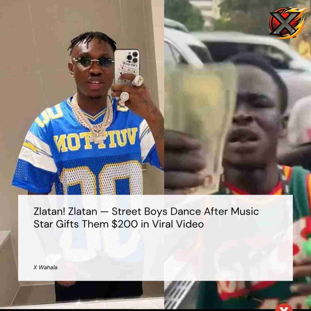 Zlatan! Zlatan — Street Boys Dance After Music Star Gifts Them $200 in Viral Video